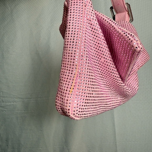 Bling Crystal Rhinestone Bag Brooklyn Shoulder Bag - Picture 7 of 7